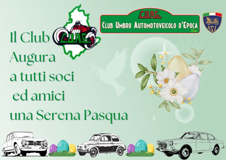 Il Club Augura a tutti soci ed amici una Serena Pasqua (1)